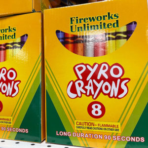 Pyro Crayons