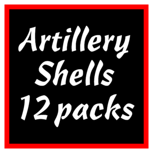 Artillery Shells - 12 Pack
